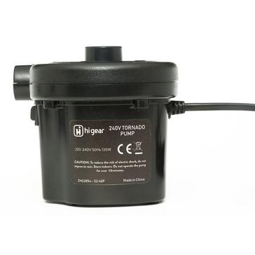 Black HI-GEAR 240V Tornado Pump