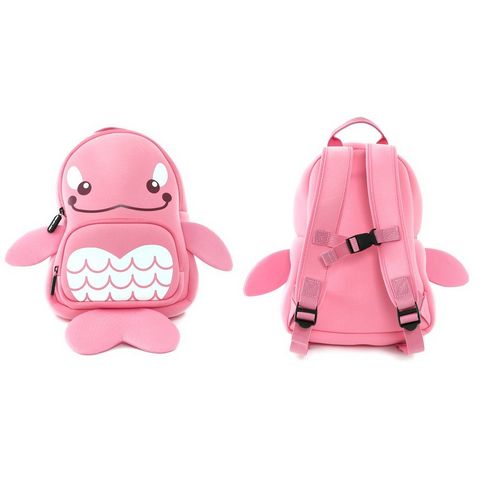 MID PINK Handy Heroes Kids' Neoprene Whale Backpack