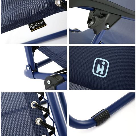 MEDIEVAL BLUE HI-GEAR Summerlin Zero Gravity Lounger