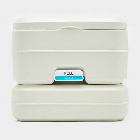 Light Grey HI-GEAR Portable Flush Toilet