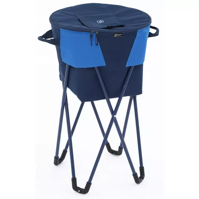 Folding sales cooler stand