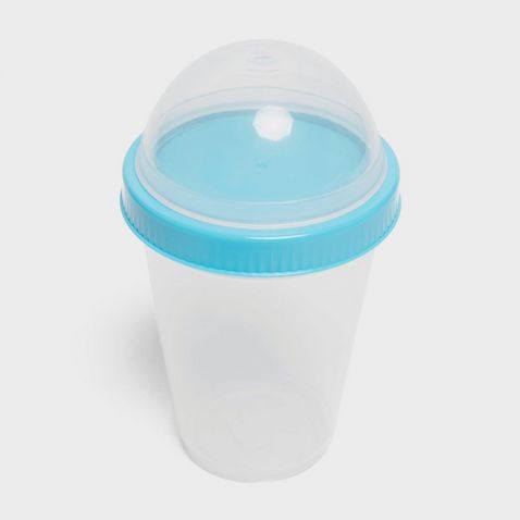 Blue Handy Heroes Travel Food Container