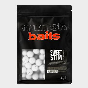 White Munch Baits Sweet Stim Boilies 18mm 1kg