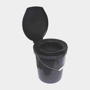 Black HI-GEAR Travel Toilet