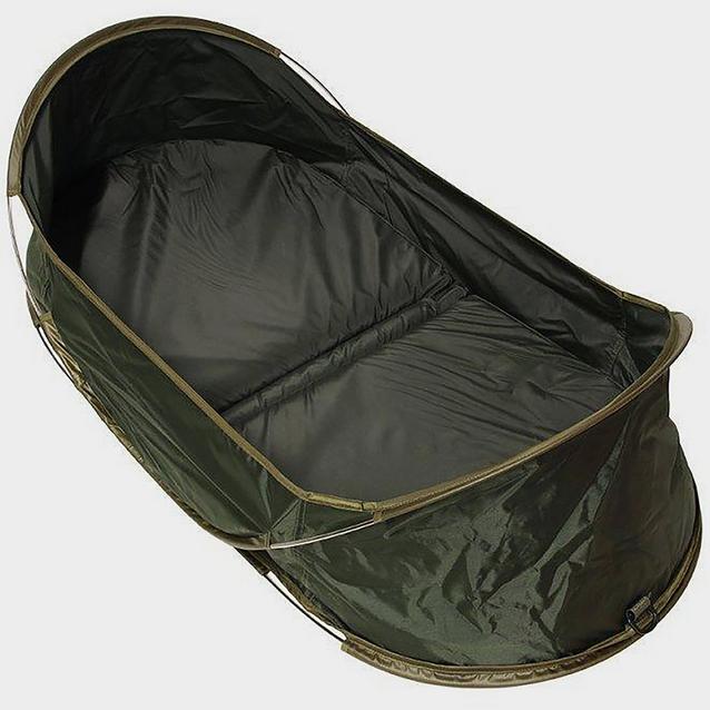 Green NGT Pop Up Easy Folding Cradle + Bivvy Pegs & Case image 1