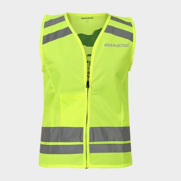 Yellow EQUI-FLECTOR Adults Hi-Vis Vest Yellow