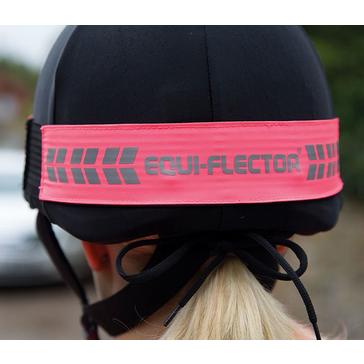 Pink EQUI-FLECTOR Hat Band Pink