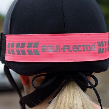 Pink EQUI-FLECTOR Hat Band Pink