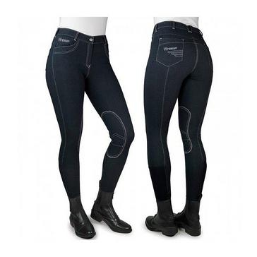 Blue Whitaker Womens Rawdon Denim Breeches