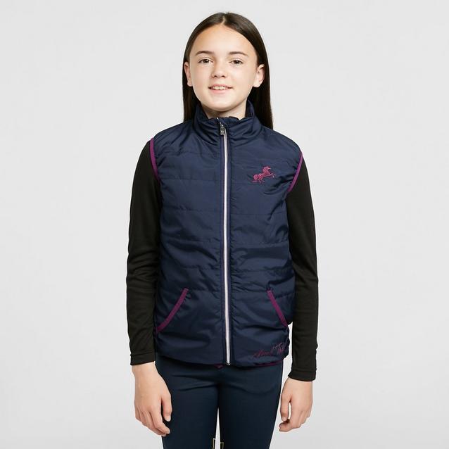 Blue Mark Todd Kids' Toddy Quilted Gilet Navy image 1