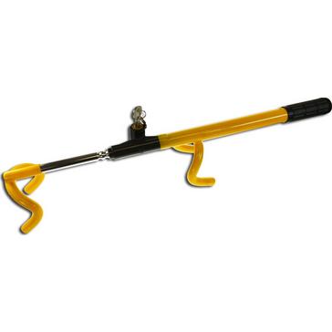 Yellow Maypole Steering Wheel Lock Double Hook