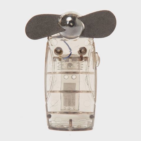 Black Handy Heroes Travel Fan