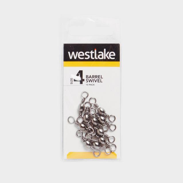 Silver Westlake Barrel Swivel Size 4 (10 Pack) image 1