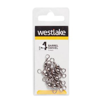 Silver Westlake Barrel Swivel Size 4 (10 Pack)