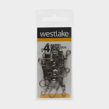 Silver Westlake Barrel Interlock Size 4 (10 Pack)