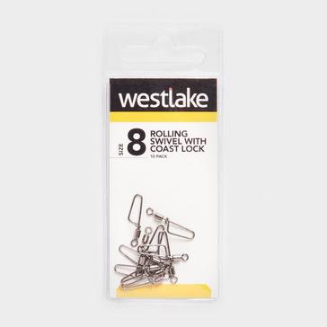 Silver Westlake Rolling Swivel with Coast Lock (Size 8)