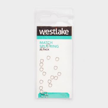 Silver Westlake Match Split Ring 20 Pck