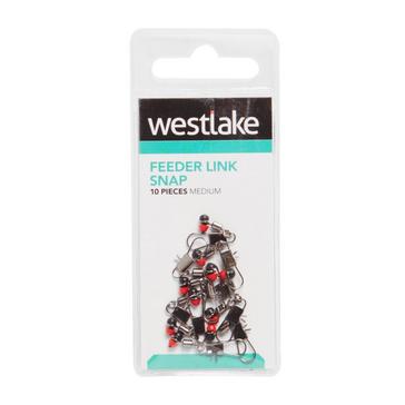 Silver Westlake Bead Fdr Links Medium 10Pc