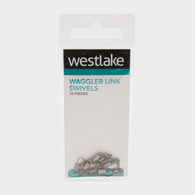 Silver Westlake Waggler Link Swivels (Size 12) image 1