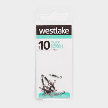 Silver Westlake qck Change Swivels 10 10Pc