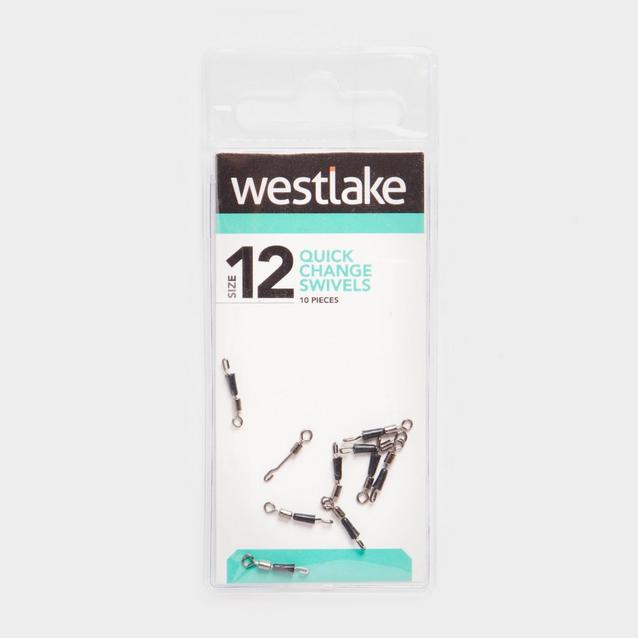 Black Westlake Quick Change Swivels (Size 12) image 1