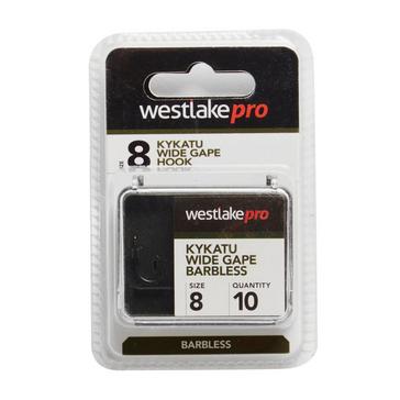 Black Westlake Wide Gape 8 Barbless