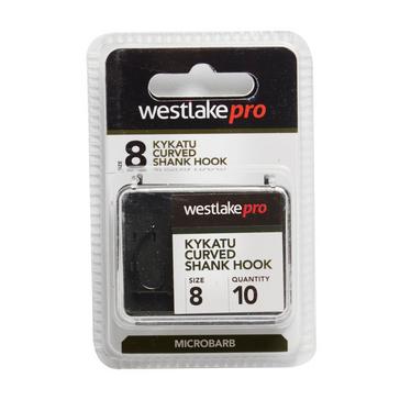 Black Westlake Grip Crvd Shank 8 Micro Barb