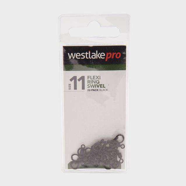 Black Westlake Flexi Ring Swivel Size 11 20Pk image 1