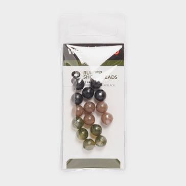 Silver Westlake Rubber Shock Beads (8mm)