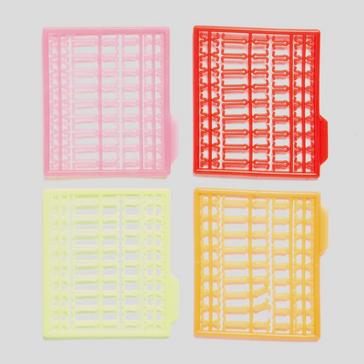Assorted Westlake Boilie Extender Stops (Yellow, Pink, Orange and Red)