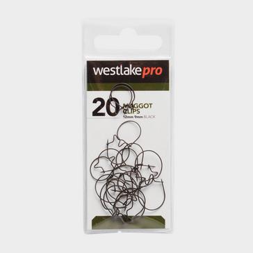 Black Westlake Maggot Clips Mixed 20Pk