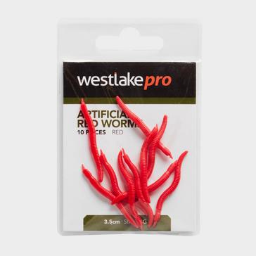 Pink Westlake Artificial Red Worms 3.5cm