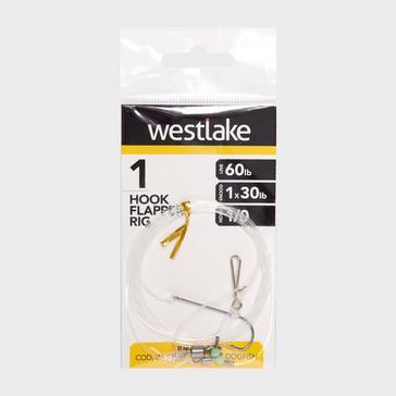 Silver Westlake 1 Hook Flapper 1/0