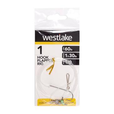 Clear Westlake 1 Hook Flapper 1/0