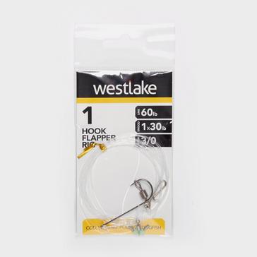 Clear Westlake 1 Hook Flapper 3/0