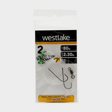 Clear Westlake 2 Hook 1Up 1Down Rig (Size 1)