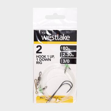 Clear Westlake 2 Hook 1Up 1Down Rig 3/0