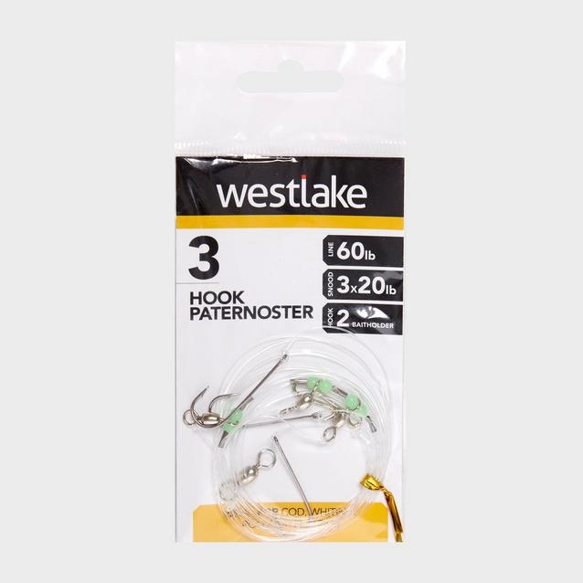 Clear Westlake 3 Hook Paternoster Rig (Size 2) image 1