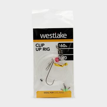 Clear Westlake 1 Hook Clip Up Rig (Size 1/0)