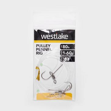 Clear Westlake 2 Hook Pulley Pennel Rig (Size 1/0)