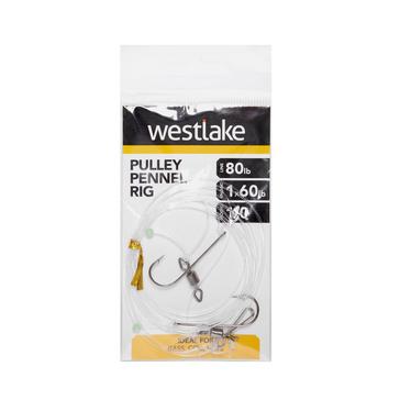 Clear Westlake 2 Hook Pulley Pennel Rig (Size 1/0)