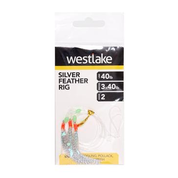 Clear Westlake 3 Silver Flash Feather Rig 2