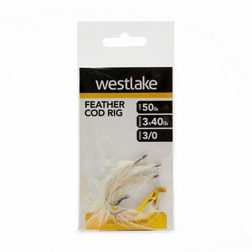 Multi Westlake 3 Hook Cod Feather (Size 3/0)