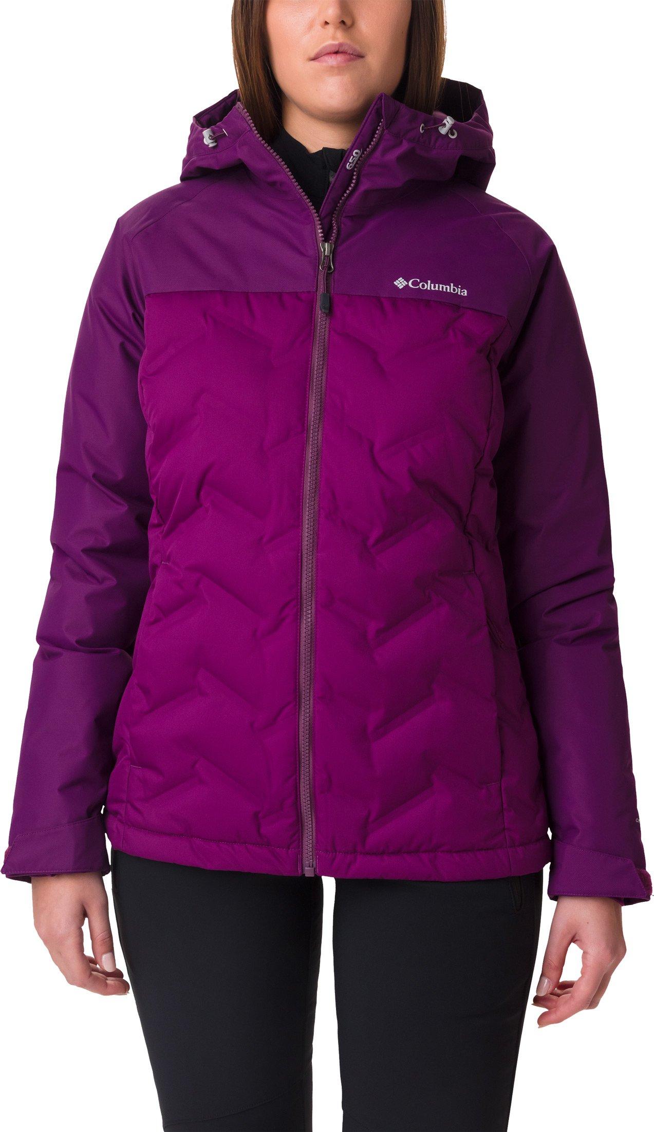 columbia womens purple jacket