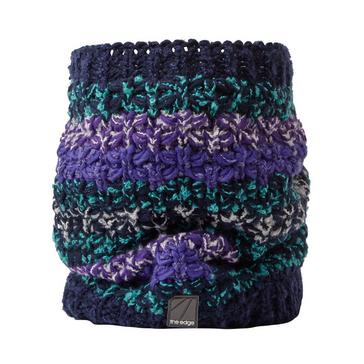 Purple The Edge Women's Snow Flurry Neckwarmer