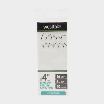 Silver Westlake Method Feeder Kwik-Pin Rigs 4” Size 16
