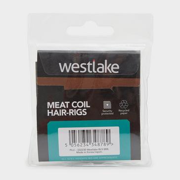 Clear Westlake Meat Coil Hair Rigs 10” Size 12