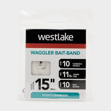 White Westlake Waggler Feeder Hook with Bait Band (Size 10)