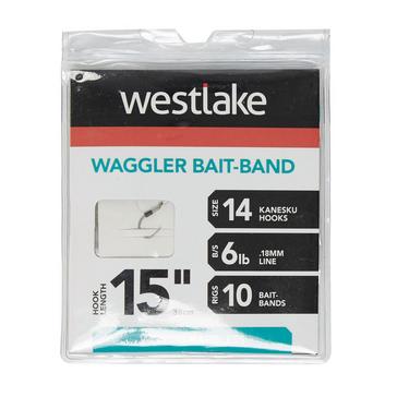 Clear Westlake Waggler Feeder Hook with Bait Band (Size 14)