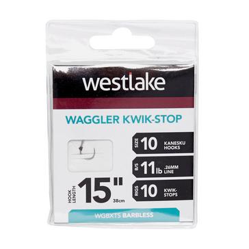 Silver Westlake Waggler Hook with Kwik-Stop (Size 10)